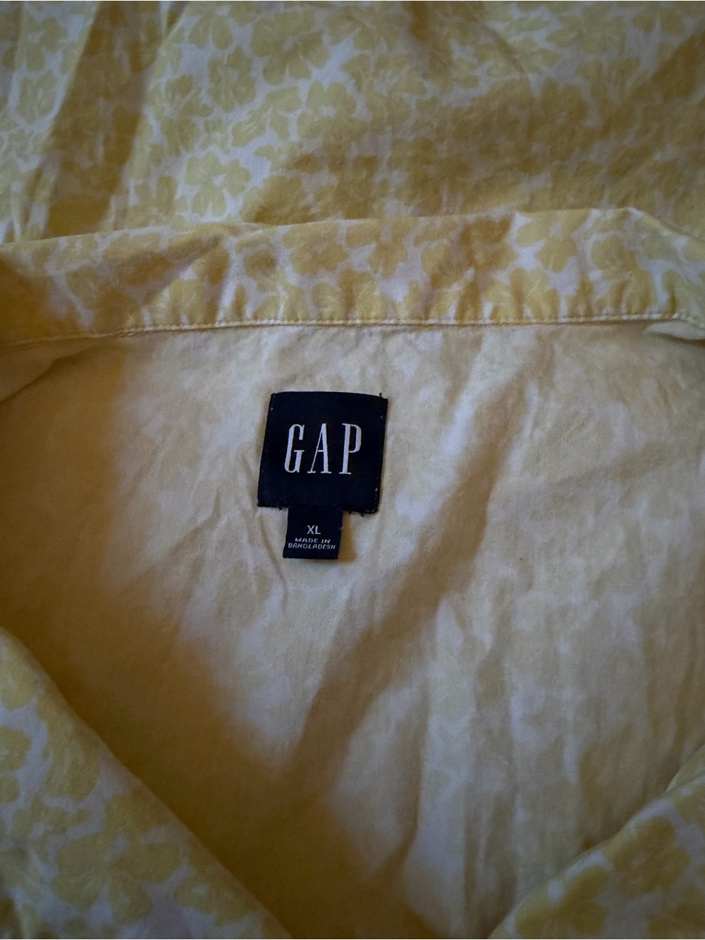 GAP Yellow Floral Two-Piece Lounge Set - Picture 4 of 5